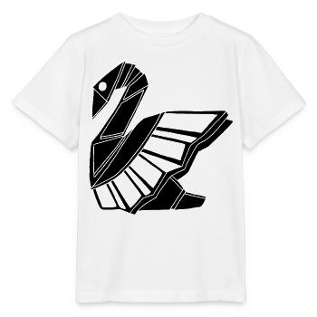 black swan - Stanley/Stella MINI CREATOR Kids’ T-Shirt - white - Front - Maike (125cm)