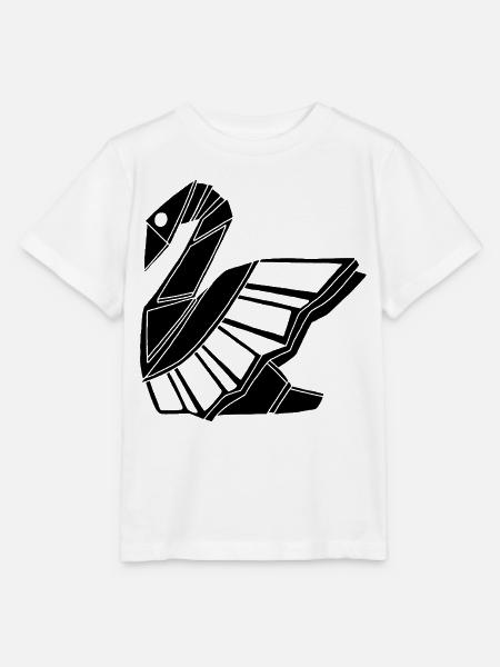 Trauerschwan - Stanley/Stella Kinder T-Shirt MINI CREATOR - Weiß
