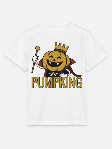 Kürbis - Halloween 2025 - Stanley/Stella Kinder T-Shirt MINI CREATOR - Weiß
