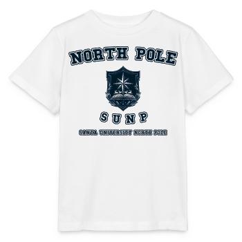 North Pole University - Stanley/Stella MINI CREATOR Kids’ T-Shirt - white - Front - Maike (125cm)