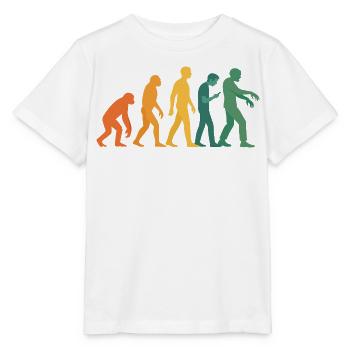 Evolution Silhouette Gradient - Stanley/Stella MINI CREATOR Kids’ T-Shirt - white - Front - Maike (125cm)