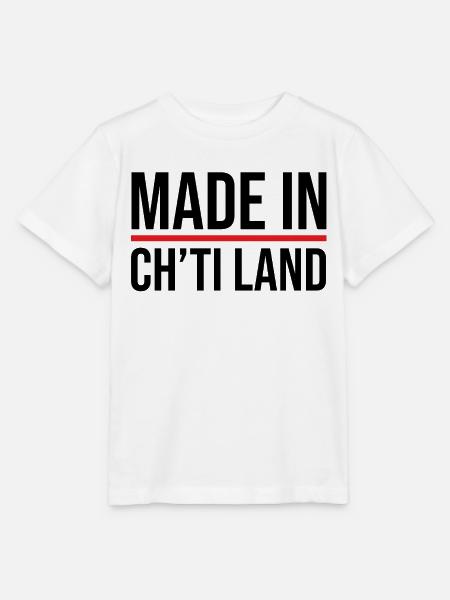 Hergestellt im Ch'ti-Land - Stanley/Stella Kinder T-Shirt MINI CREATOR - Weiß