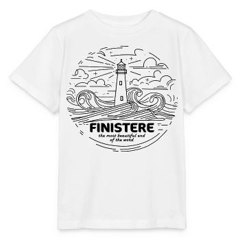Finistère Souvenir Bretagne Pride - Stanley/Stella MINI CREATOR Kids’ T-Shirt - white - Front - Maike (125cm)