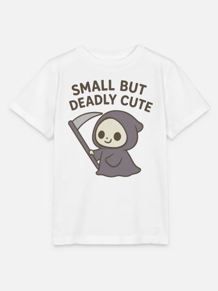 Klein, aber tödlich süß Sensenmann - Stanley/Stella Kinder T-Shirt MINI CREATOR - Weiß