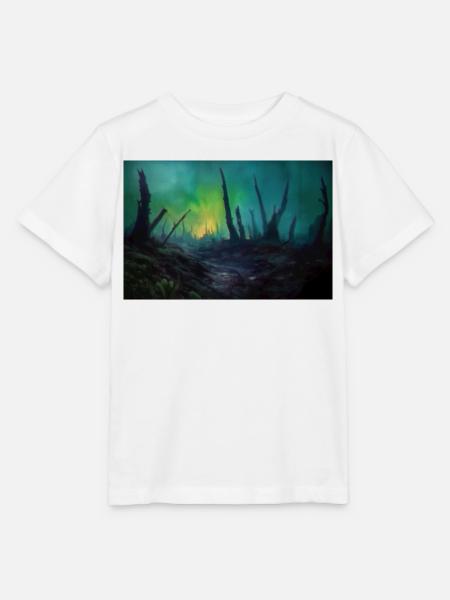 Dark Fantasy Illustration - Stanley/Stella Kinder T-Shirt MINI CREATOR - Weiß