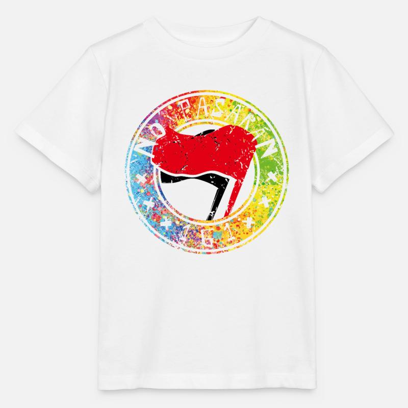 Non Pasaran 161 - T-shirt bio MINI CREATOR Stanley/Stella Enfant - blanc