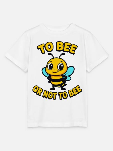 Biene oder nicht Biene - Stanley/Stella Kinder T-Shirt MINI CREATOR  - Weiß