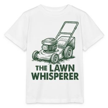 Le chuchoteur de pelouse - T-shirt bio MINI CREATOR Stanley/Stella Enfant - blanc - Devant - Maike (125cm)