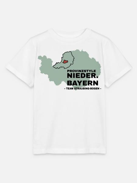 Niederbayern | STRAUBING-BOGEN - Stanley/Stella Kinder T-Shirt MINI CREATOR - Weiß