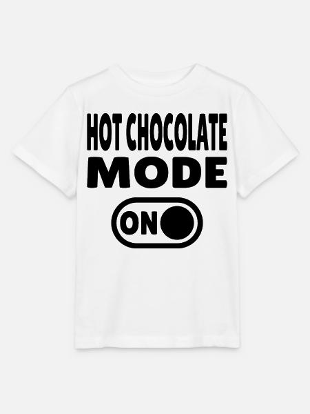 HotchocolateModeONBLK - Stanley/Stella Kinder T-Shirt MINI CREATOR  - Weiß