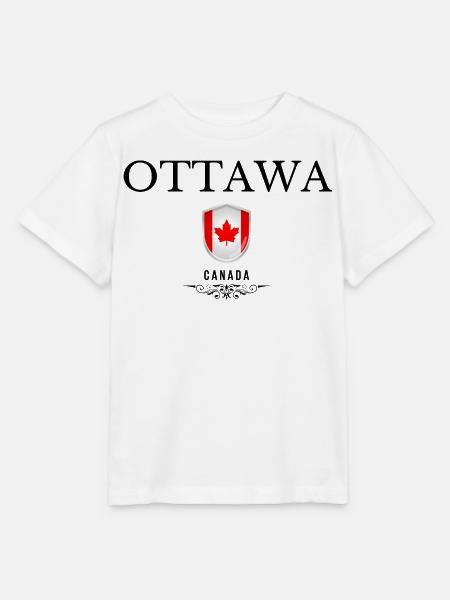 Souvenir Ottawa, Ottawa Kanada - Stanley/Stella Kinder T-Shirt MINI CREATOR - Weiß