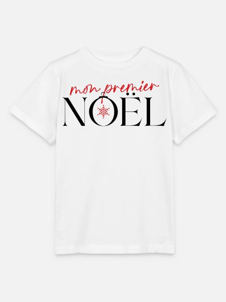 Mein erstes Weihnachtsfest mit der roten Schneeflocke - Stanley/Stella Kinder T-Shirt MINI CREATOR - Weiß