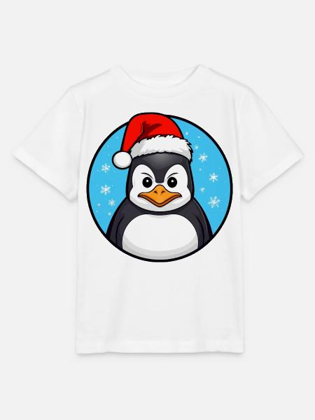 Weihnachten Pinguin - Stanley/Stella Kinder T-Shirt MINI CREATOR - Weiß