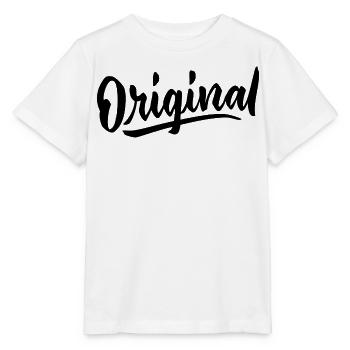 Original Unique Design Exclusif Création Tendance - T-shirt bio MINI CREATOR Stanley/Stella Enfant - blanc - Devant - Maike (125cm)