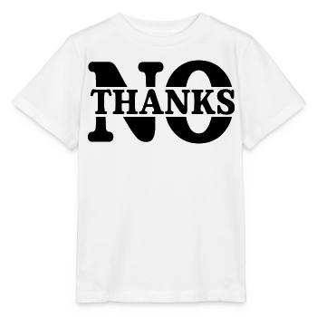 Non merci - T-shirt bio MINI CREATOR Stanley/Stella Enfant - blanc - Devant - Maike (125cm)