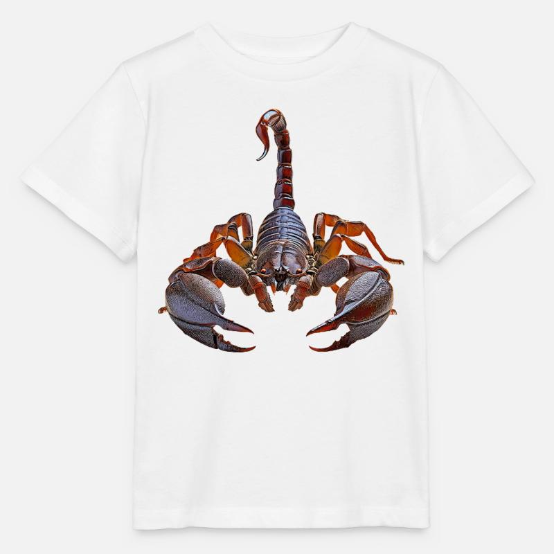 Scorpion - T-shirt bio MINI CREATOR Stanley/Stella Enfant - blanc