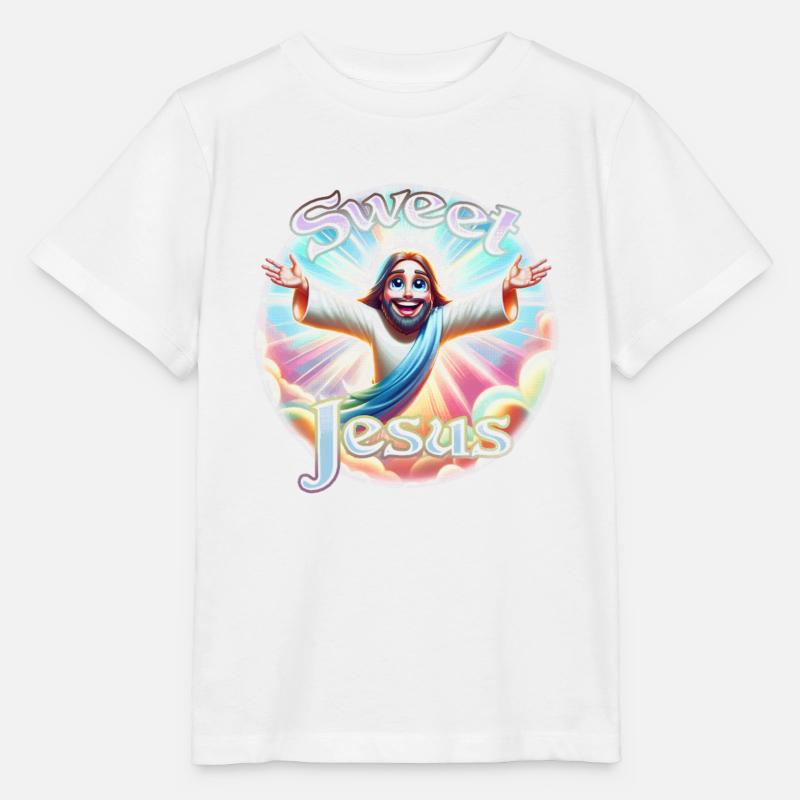 Sweet Jesus - Stanley/Stella MINI CREATOR Kids’ T-Shirt - white
