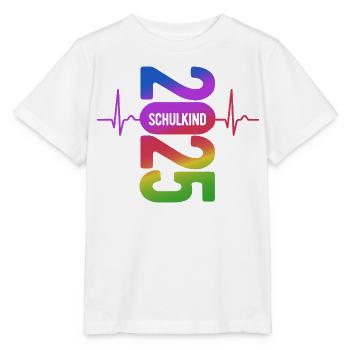 Enfant scolaire 2026 - Inscription scolaire - Première année ECG - T-shirt bio MINI CREATOR Stanley/Stella Enfant - blanc - Devant - Maike (125cm)