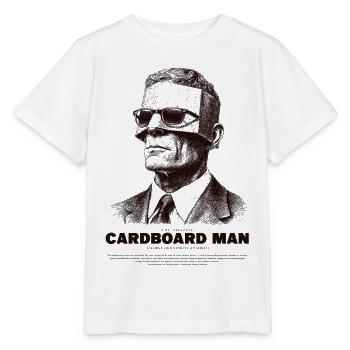 Portrait de l’homme en carton - T-shirt bio MINI CREATOR Stanley/Stella Enfant - blanc - Devant - Maike (125cm)