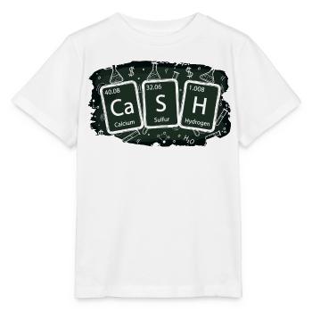 Cash Chemistry Elements Finance Money Investment - Stanley/Stella MINI CREATOR Kids’ T-Shirt - white - Front - Maike (125cm)
