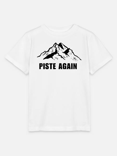 WIEDER PIE. SKI. SKI-WINDESPORT - Stanley/Stella Kinder T-Shirt MINI CREATOR - Weiß