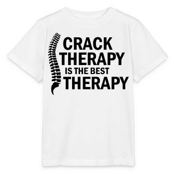 Chiropraktiker Crack-Therapie Beste klinische Therapie - Stanley/Stella Kinder T-Shirt MINI CREATOR  - Weiß - Vorne - Maike (125cm)