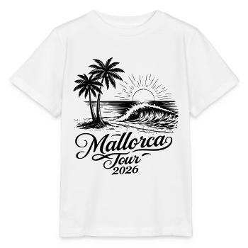 Tournée de Majorque 2026 - T-shirt bio MINI CREATOR Stanley/Stella Enfant - blanc - Devant - Maike (125cm)