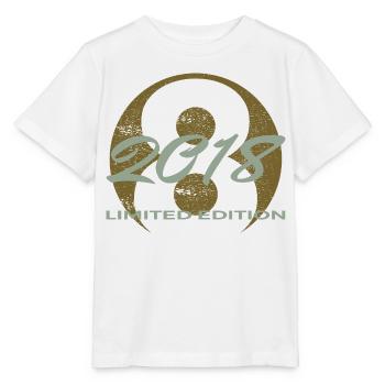 8th Birthday 2018 Boys and Girls Gift - Stanley/Stella MINI CREATOR Kids’ T-Shirt - white - Front - Maike (125cm)