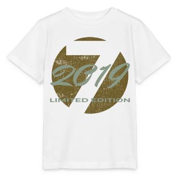 7e anniversaire 2019 cadeau garçons et filles - T-shirt bio MINI CREATOR Stanley/Stella Enfant - blanc - Devant - Maike (125cm)