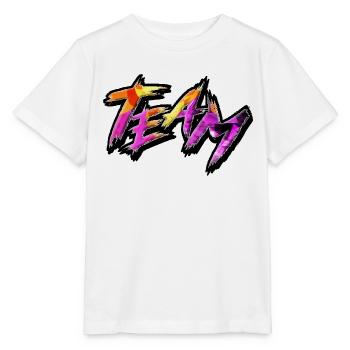 Équipe - T-shirt bio MINI CREATOR Stanley/Stella Enfant - blanc - Devant - Maike (125cm)