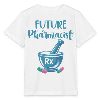 Zukunft Apotheker - Stanley/Stella Kinder T-Shirt MINI CREATOR  - Weiß - Vorne - Maike (125cm)