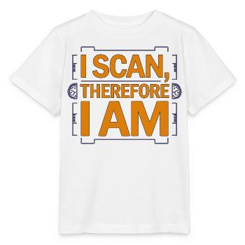 Technicien IRM I Scan, donc je suis technologue IRM - T-shirt bio MINI CREATOR Stanley/Stella Enfant - blanc - Devant - Maike (125cm)
