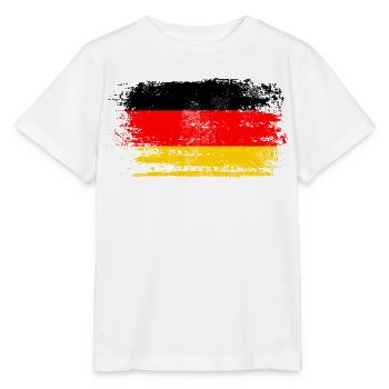 Allemagne - Don du respect des armoiries de l’aigle - T-shirt bio MINI CREATOR Stanley/Stella Enfant - blanc - Devant - Maike (125cm)