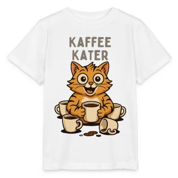 Dessin animé Café contre la gueule de bois - T-shirt bio MINI CREATOR Stanley/Stella Enfant - blanc - Devant - Maike (125cm)