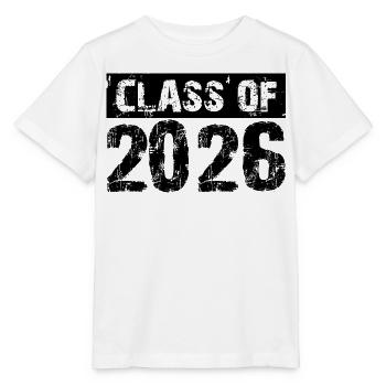 Promotion 2026 Études Scolaires Promotion Abi - T-shirt bio MINI CREATOR Stanley/Stella Enfant - blanc - Devant - Maike (125cm)