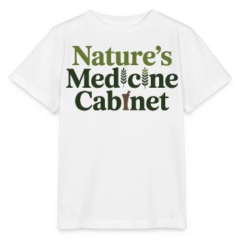 Herbalist Natures Medicine Cabinet Professional  - Stanley/Stella MINI CREATOR Kids’ T-Shirt - white - Front - Maike (125cm)