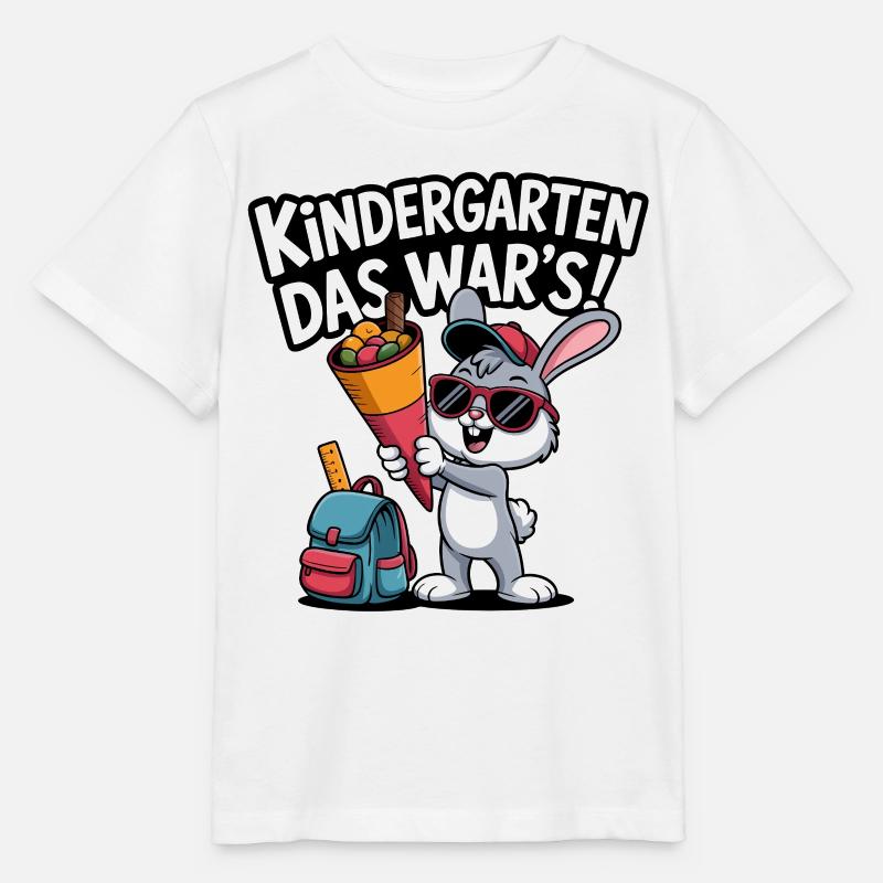 Kindergarten That's it Bunny - Stanley/Stella MINI CREATOR Kids’ T-Shirt - white