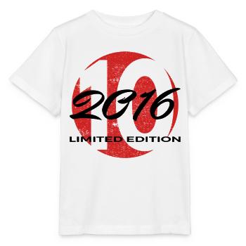 10e anniversaire 2016 cadeau garçons et filles - T-shirt bio MINI CREATOR Stanley/Stella Enfant - blanc - Devant - Maike (125cm)