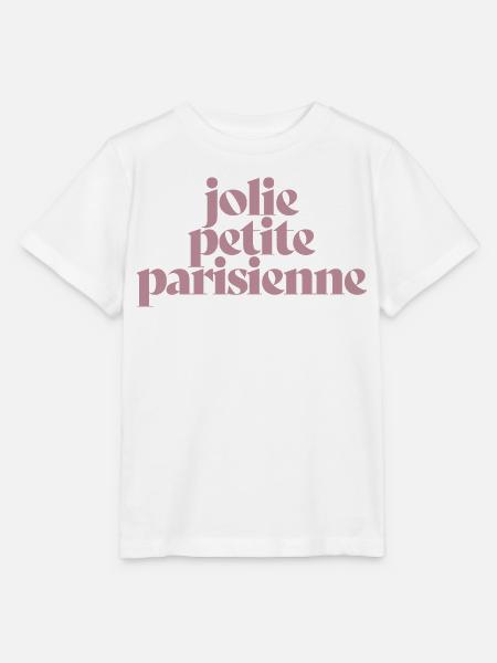 HÜBSCHE KLEINE PARISERIN - Stanley/Stella Kinder T-Shirt MINI CREATOR - Weiß