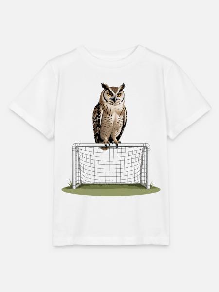 Eule auf Torrahmen – Nachtspiel - Stanley/Stella Kinder T-Shirt MINI CREATOR  - Weiß