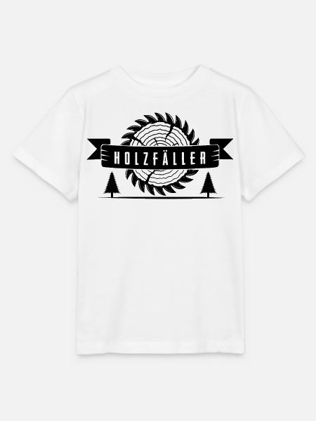 Holzfäller - Stanley/Stella Kinder T-Shirt MINI CREATOR - Weiß