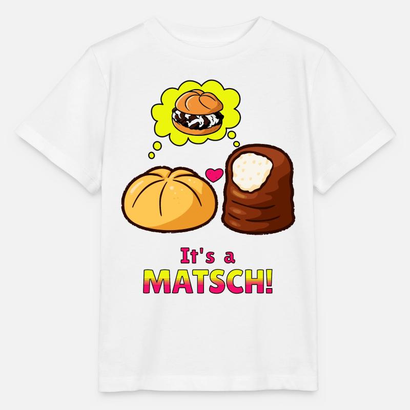 La boue roule dans l’amour – c’est une boue. - T-shirt bio MINI CREATOR Stanley/Stella Enfant - blanc