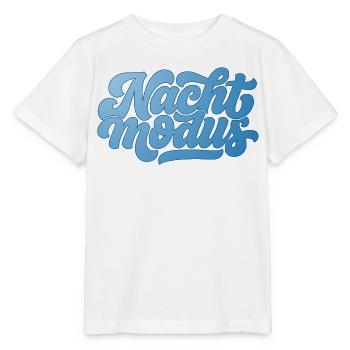 Nuit - T-shirt bio MINI CREATOR Stanley/Stella Enfant - blanc - Devant - Maike (125cm)