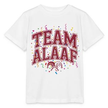 Équipe Alaaf Cologne - T-shirt bio MINI CREATOR Stanley/Stella Enfant - blanc - Devant - Maike (125cm)