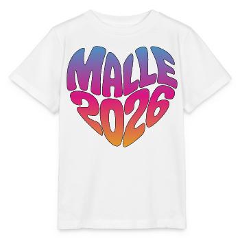 Malle Malle 2026 - T-shirt bio MINI CREATOR Stanley/Stella Enfant - blanc - Devant - Maike (125cm)