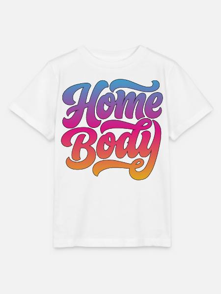 Homebody (Stubenhocker) - Stanley/Stella Kinder T-Shirt MINI CREATOR - Weiß