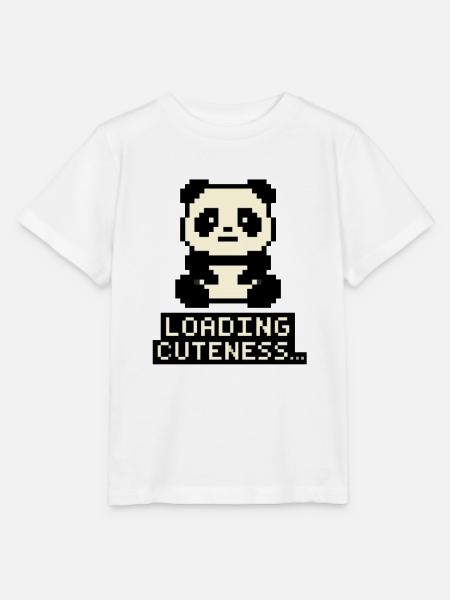 Pixelbaby Lade Cuteness - Stanley/Stella Kinder T-Shirt MINI CREATOR  - Weiß
