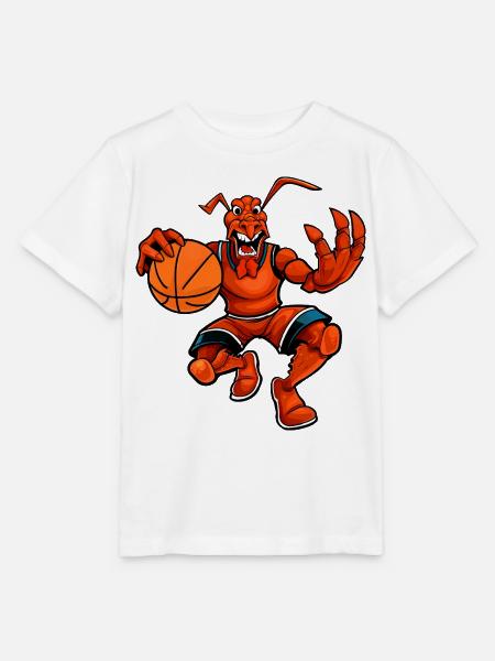 Hummer Basketball - Stanley/Stella Kinder T-Shirt MINI CREATOR - Weiß