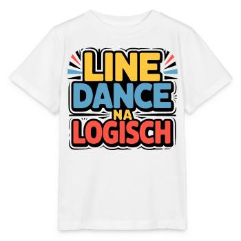 Logique de la danse en ligne - T-shirt bio MINI CREATOR Stanley/Stella Enfant - blanc - Devant - Maike (125cm)