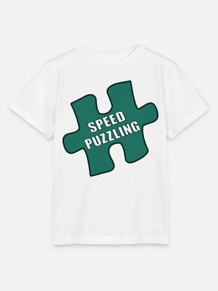 Speed Puzzling - Stanley/Stella Kinder T-Shirt MINI CREATOR - Weiß